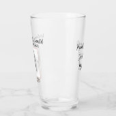 Baby Meisje Foto Keepsake Glas (Links)