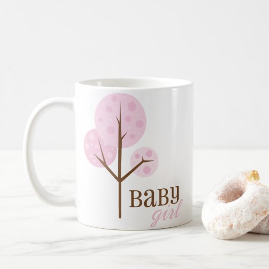 Baby meisje koffiemok (Met donut)