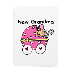 Baby Meisje Nieuwe Oma Gifts Magneet