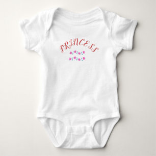 Baby Meisje Roze Bloem Romper