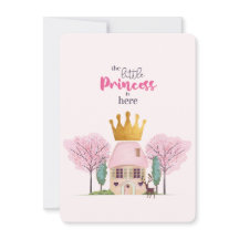 Baby Meisje Roze Fairy Castle Princess Baby shower