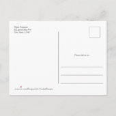 Baby Meisje Shower Modern Boho Pampas gras bloem Uitnodiging Briefkaart (Achterkant)