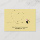 Baby meislepkaart informatiekaartje (Achterkant)