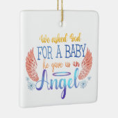 Baby Memorial Keramisch Ornament (Rechts)