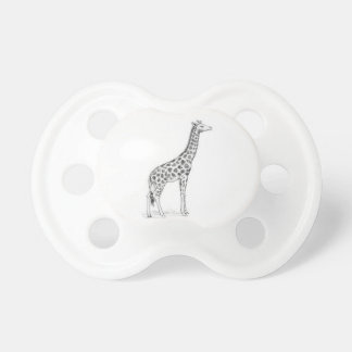 Baby met een Girraffe Speen