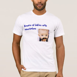 Baby met Mustache T-shirt