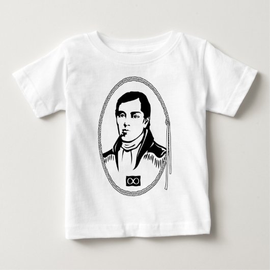 Baby Metis Shirt Cuthbert Grant Baby Shirten (Voorkant)