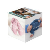 Baby Mijlpalen Fotokubus (Achter hoekig)