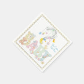 Baby Mobile Gender Reveal Paper Party servetten (Hoek)