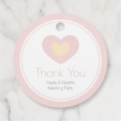 Baby Mobile Nesting Party Bedankjes Labels (Achterkant)