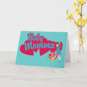 Baby Momma drôle carte mère jour (Fleur jaune)