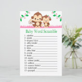 Baby Monkey Baby word scramble game (Staand voorkant)