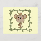 Baby Monkey Tshirts en Gifts Briefkaart (Voorkant)