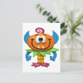 Baby Monster Briefkaart (Staand voorkant)