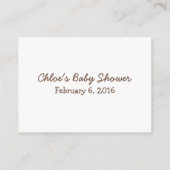 Baby Moose Luier Raffle Informatiekaartje (Achterkant)