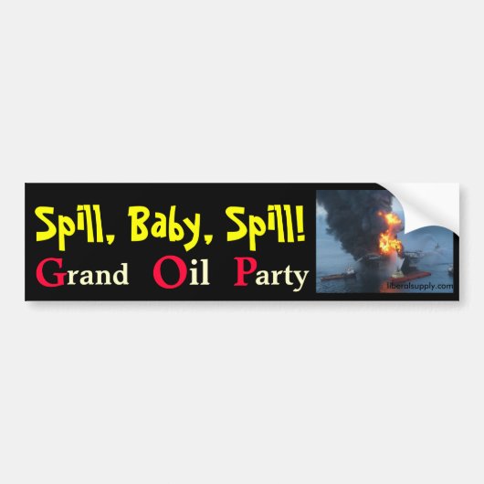 Baby morsen bumpersticker (Voorkant)