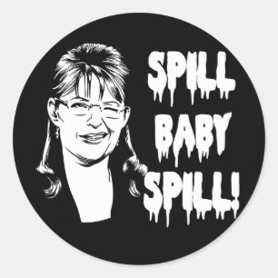 Baby morsen ronde sticker