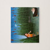 Baby Moses Passover Cartoon Legpuzzel (Verticaal)