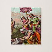 Baby Mozes bij het Puzzle Design Legpuzzel (Verticaal)