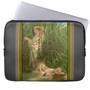 Baby Mozes en de Nijl Laptop Sleeve