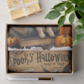 Baby Mummy Ghost  Halloween Krantenstijl Tissuepapier (Geschenk)