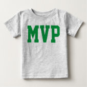 Baby MVP Football Jersey Bodysuit (alleen voorzijd (Voorkant)