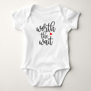 Baby Na IVF Wacht De Tijd Romper