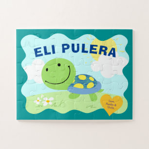 Baby-naamschildpad Legpuzzel