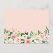 Baby Name Suggestion Conseils Baby shower Carte de (Dos)