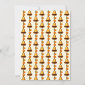 Baby Naming Cradle Indian Ceremony sjabloon Kaart (Achterkant)