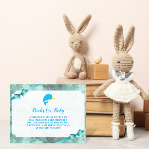 Baby Narwhal Books voor het spelen van Baby shower Kaart