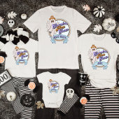 Baby neef Crew Retro Ghost Halloween Matching Romper