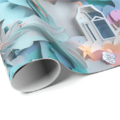 Baby, New Born Pattern Cadeaupapier (Rol Hoek)