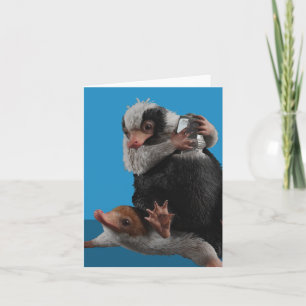 Baby Nifflers zoeken prijs Notitiekaartje