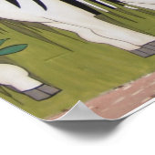 Baby Nursery Noah's Ark Poster Artwork Peinture mu (Coin)