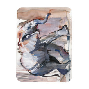 Baby olifant 2012 magneet