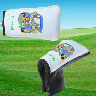 Baby Olifant & Aap Golf Golfheadcover