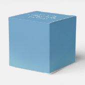 Baby olifant Baby shower Bedankdoosjes (Achterkant)