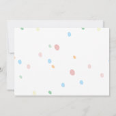 Baby Olifant Geboorte Aankondiging (Achterkant)