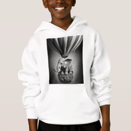 Baby olifant in een luchtballon