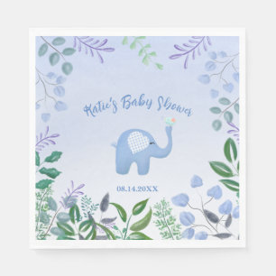  Baby Olifant Lied Vogel Baby Shower  Servet