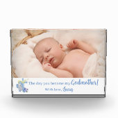 Baby olifant met dwars- en dovenblaasjes fotoblokken (Voorkant)