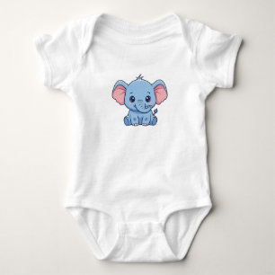 Baby Olifant – Mooie en Comfortabele Baby T-Shirt