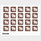 Baby Olifant Stickers (Vel)