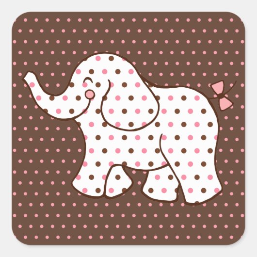 Baby Olifant Stickers (Voorkant)