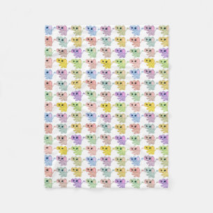 Baby olifanten fleece deken