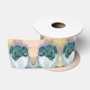 Baby olifantenhatching van eierspatlint lint