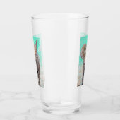 Baby olifantenschildering glas (Rechts)