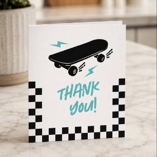 Baby on Board Skateboard Baby Shower Bedankt