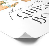 Baby on Board Surf Baby shower Livre d'or (Coin)